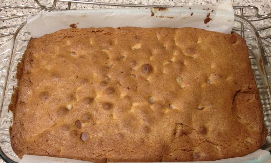 Choc-chip slice