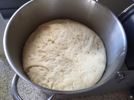 let dough rise until doubled