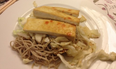 soba noodles with tofu