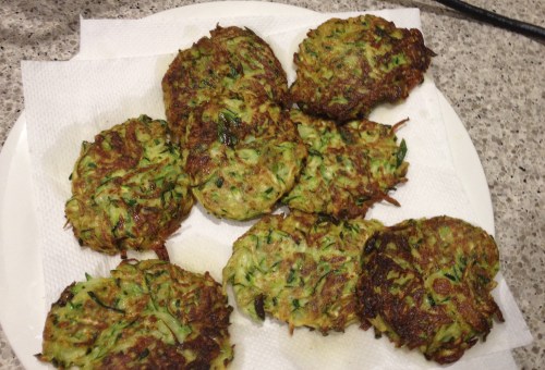 zucchini fritters