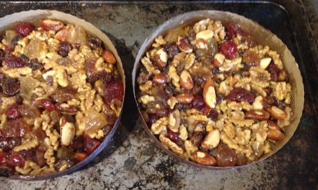 press firmly into tins