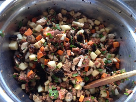 mix together in a large bowl