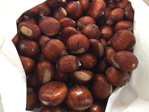 Organic chestnuts