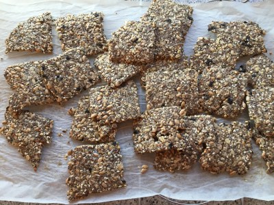 cool crackers on rack