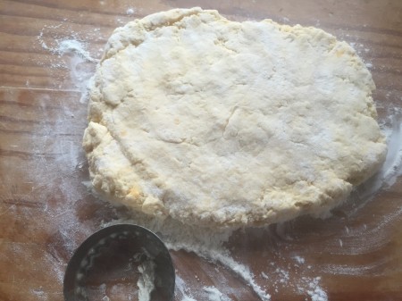 pat out dough