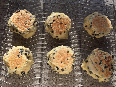 cool scones on a rack if not eating immediately