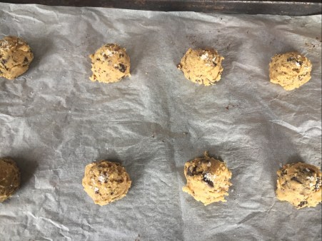 sprinkle dough with sea salt