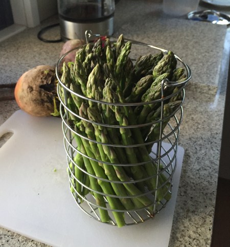 steam asparagus