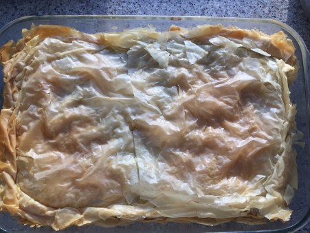 baked spanakopita