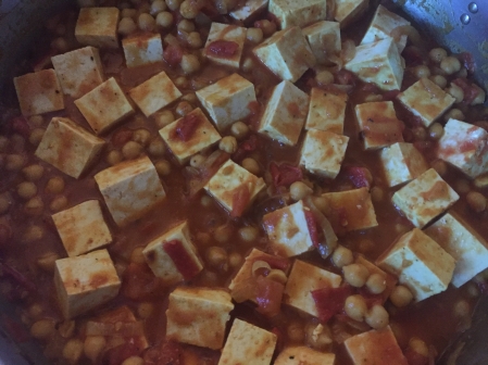 add tofu to curry