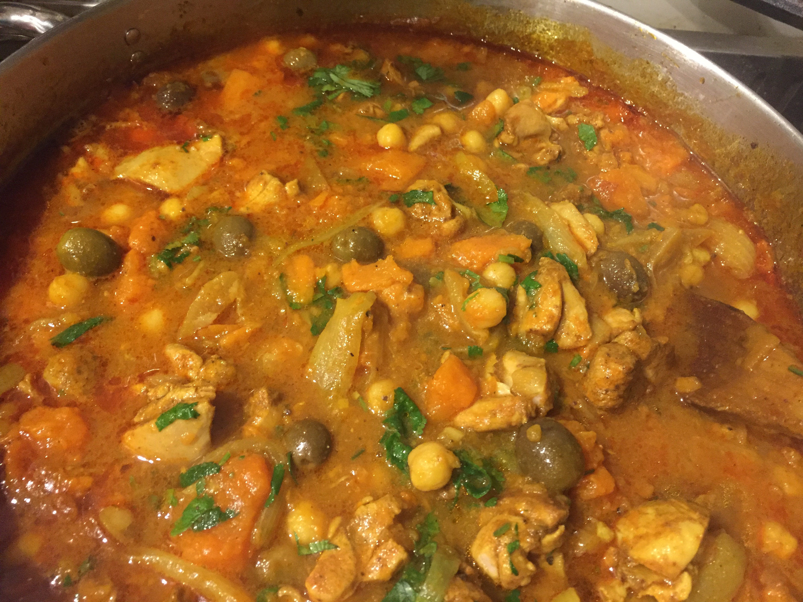 chicken tagine with olives and preserved lemon