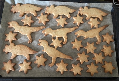 spiced stars (and dinosaurs!)