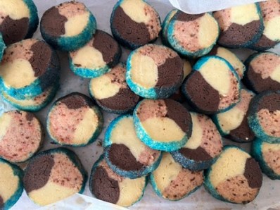 Neapolitan cookies